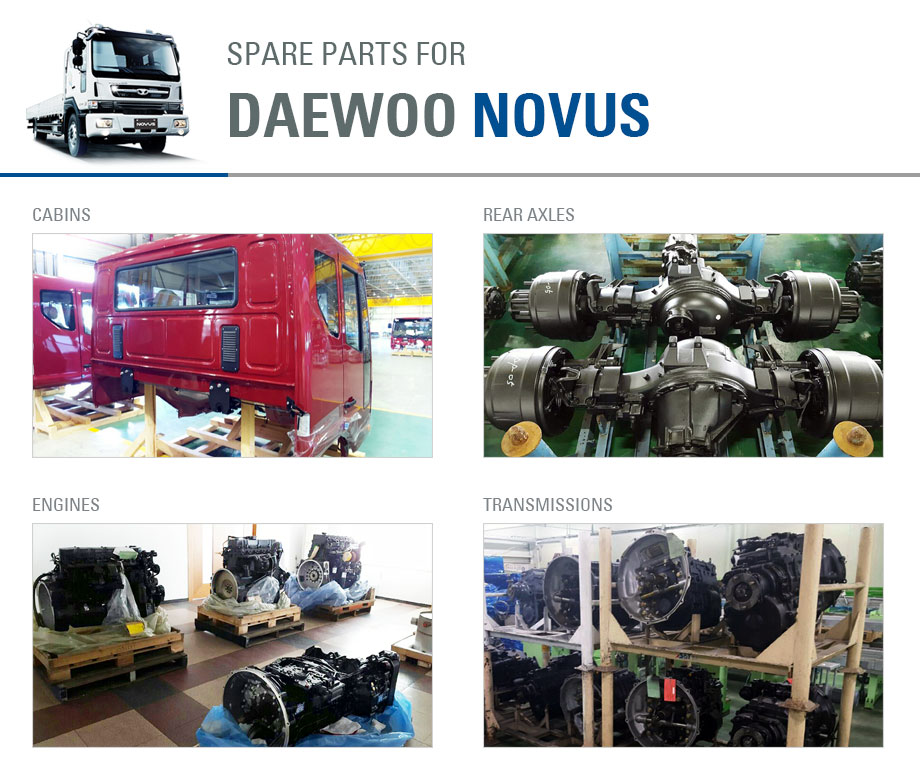 Spare parts for DAEWOO NOVUS